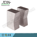 Segment de diamant en forme de K pour la coupe de blocs de granit